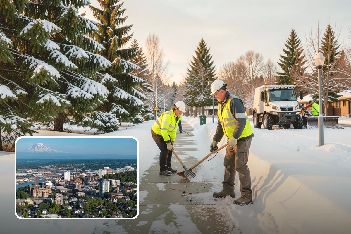 Ramp Snow Removal in Tacoma, Pierce County, WA - Restores traction on the steepest, highest-risk surfaces