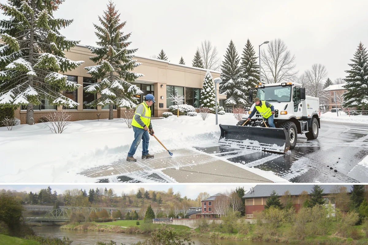 Ramp Snow Removal in Tukwila, King County, WA - Keep ramps on active treatment throughout any freeze event, most common in the lowlands from December into February.