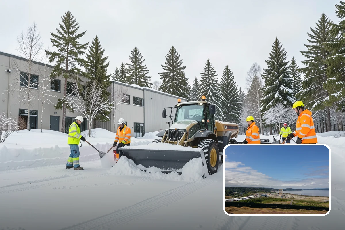 Ramp Snow Removal in University Place, Pierce County, WA - Restores traction on the steepest, highest-risk surfaces