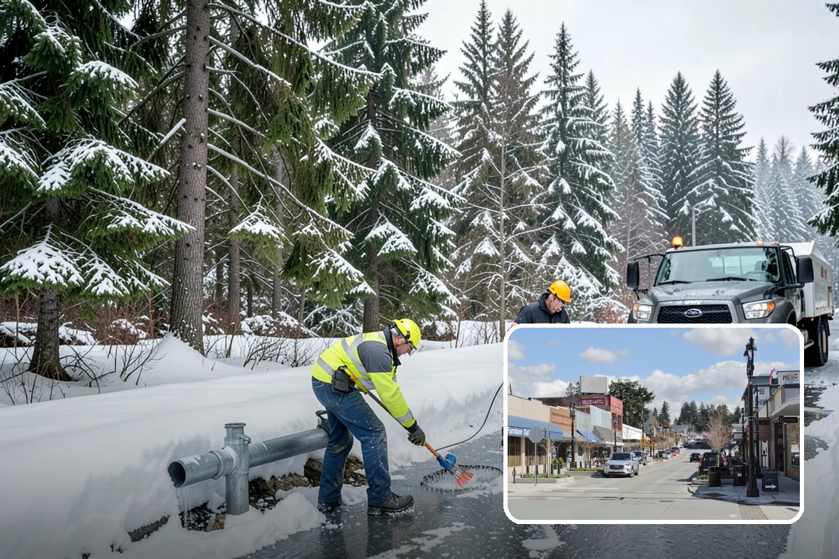 Refreeze Prevention in Bothell, King County, WA - Stops afternoon melt from refreezing into overnight glaze