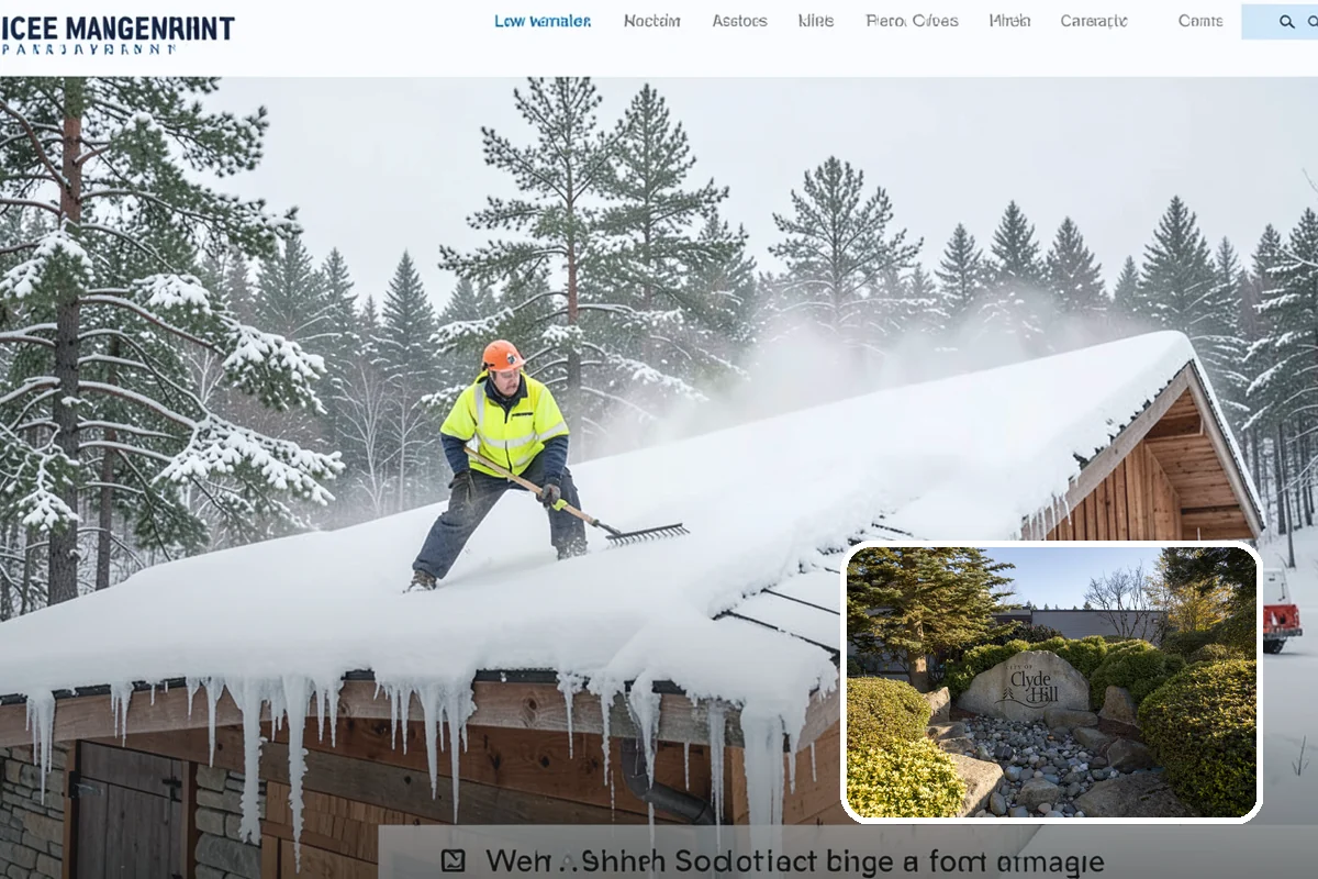 Refreeze Prevention in Clyde Hill, King County, WA - Stops afternoon melt from refreezing into overnight glaze