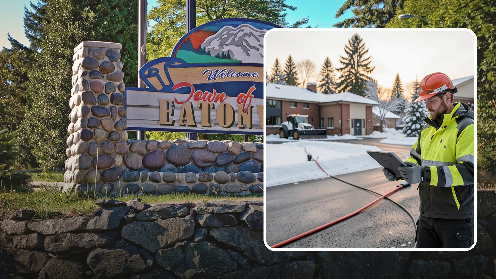 Refreeze Prevention in Eatonville, Pierce County, WA - Refreeze prevention stops daytime meltwater from turning back into dangerous ice once temperatures drop after dark.