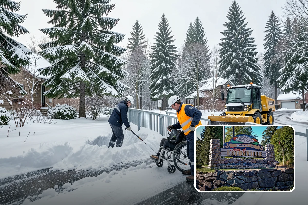Refreeze Prevention in Eatonville, Pierce County, WA - Stops afternoon melt from refreezing into overnight glaze