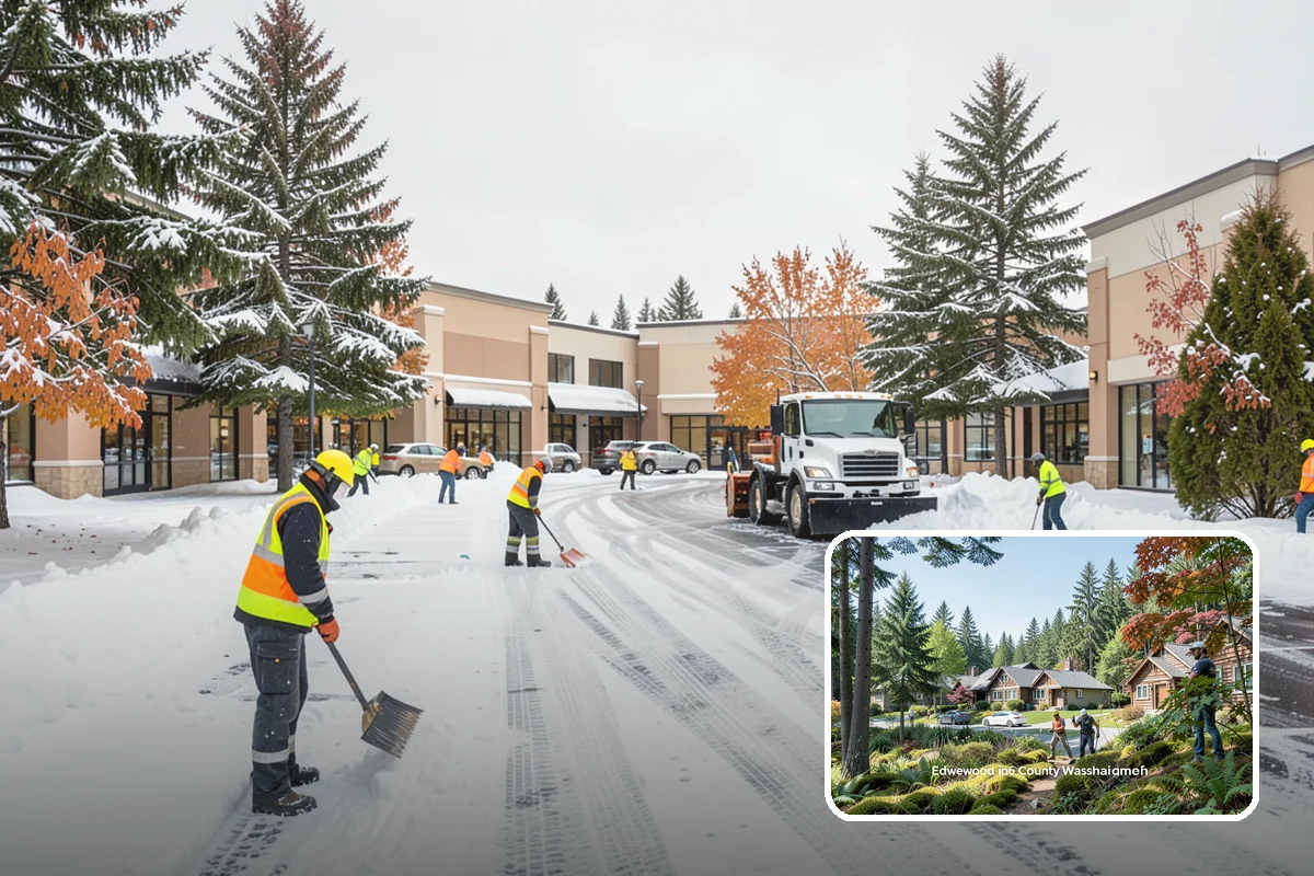 Refreeze Prevention in Edgewood, Pierce County, WA - Stops afternoon melt from refreezing into overnight glaze