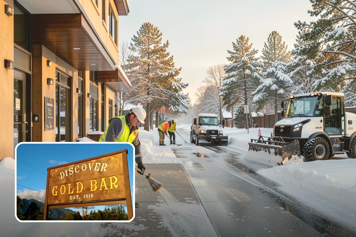 Refreeze Prevention in Gold Bar, Snohomish County, WA - Stops afternoon melt from refreezing into overnight glaze