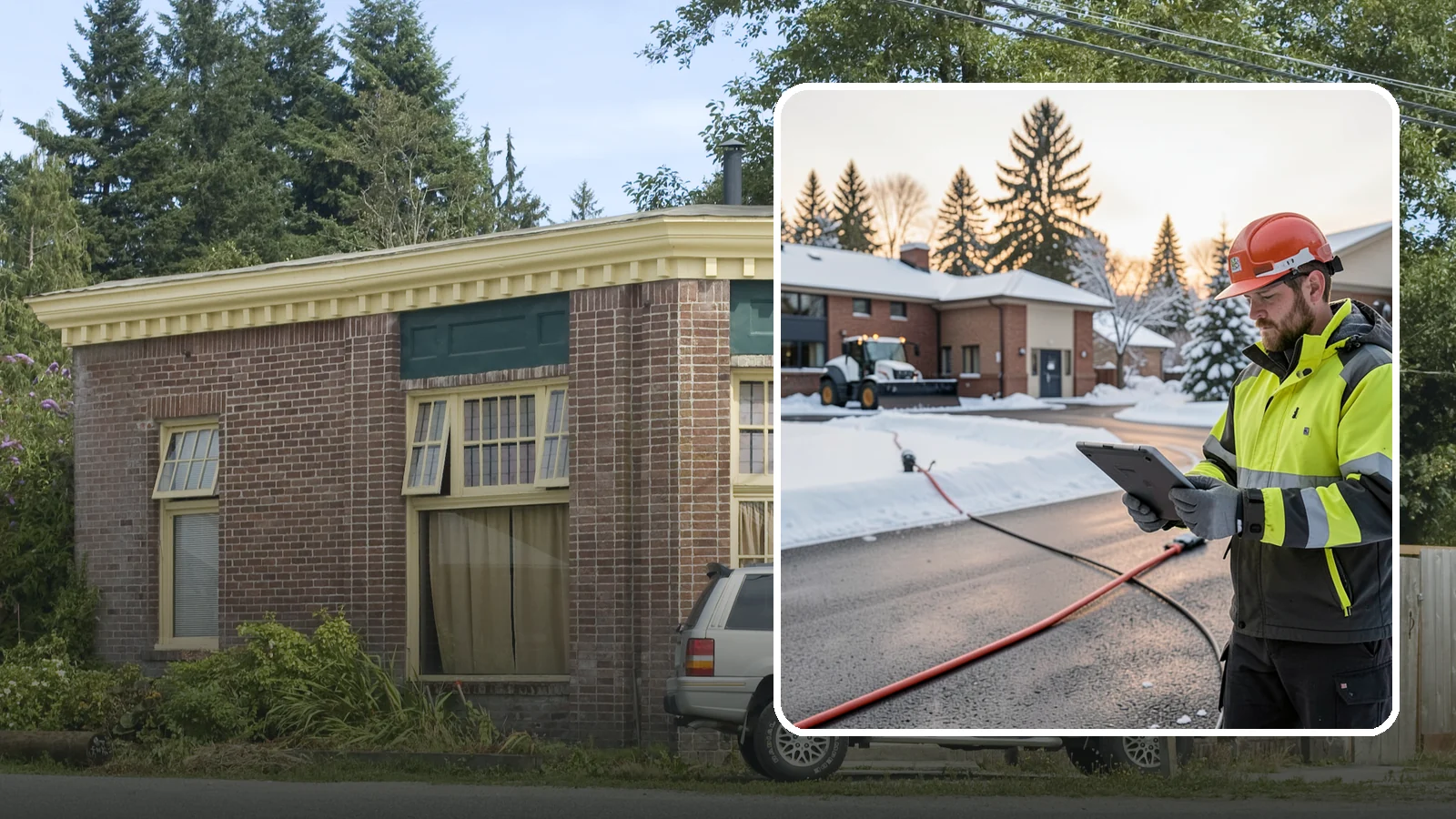 Refreeze Prevention in Hamilton, Skagit County, WA - Refreeze prevention stops daytime meltwater from turning back into dangerous ice once temperatures drop after dark.