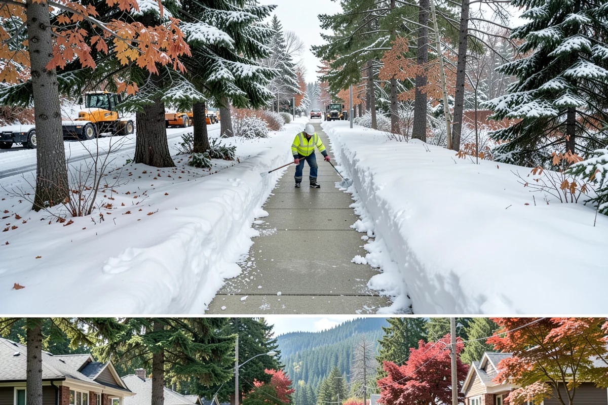 Refreeze Prevention in Hunts Point, King County, WA - Refreeze prevention is essential from November through February, whenever Puget Sound daytime melt is followed by clear, freezing...