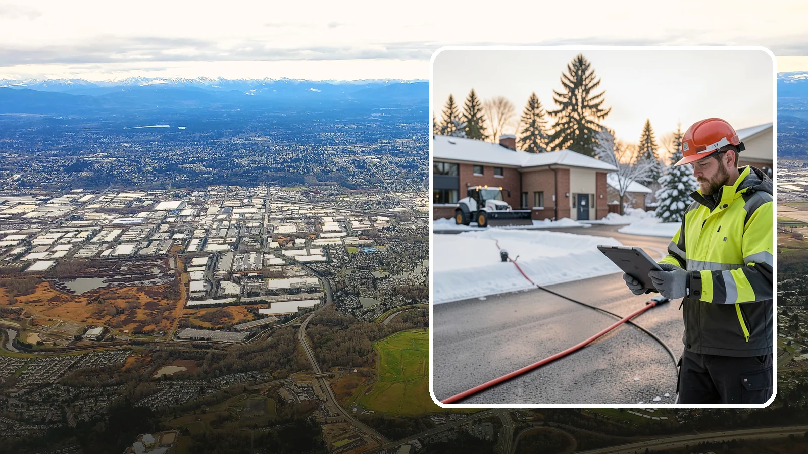 Refreeze Prevention in Kent, King County, WA - Refreeze prevention stops daytime meltwater from turning back into dangerous ice once temperatures drop after dark.