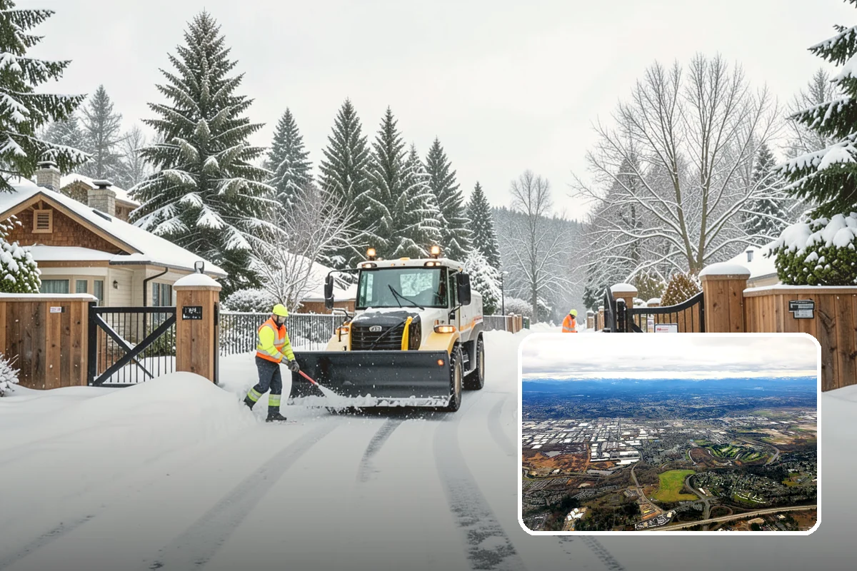 Refreeze Prevention in Kent, King County, WA - Stops afternoon melt from refreezing into overnight glaze