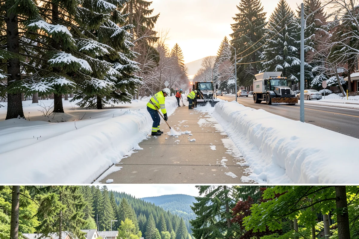 Refreeze Prevention in Lake Forest Park, King County, WA - Refreeze prevention is essential from November through February, whenever Puget Sound daytime melt is followed by clear, freezing...