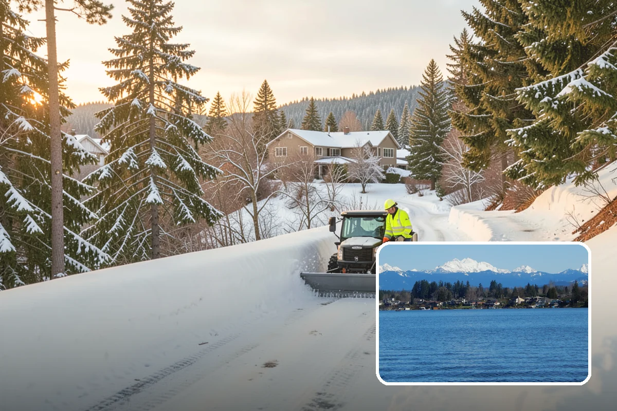 Refreeze Prevention in Lake Stevens, Snohomish County, WA - Stops afternoon melt from refreezing into overnight glaze