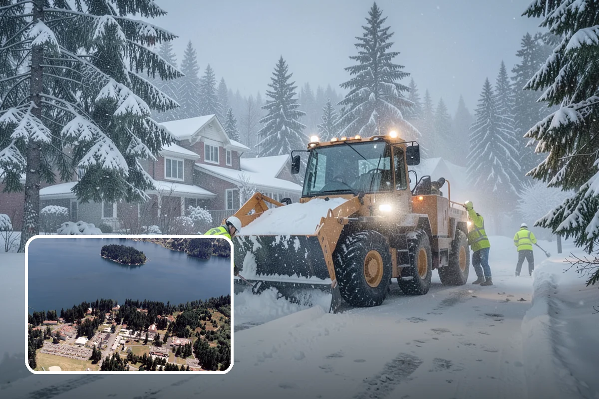 Refreeze Prevention in Lakewood, Pierce County, WA - Stops afternoon melt from refreezing into overnight glaze