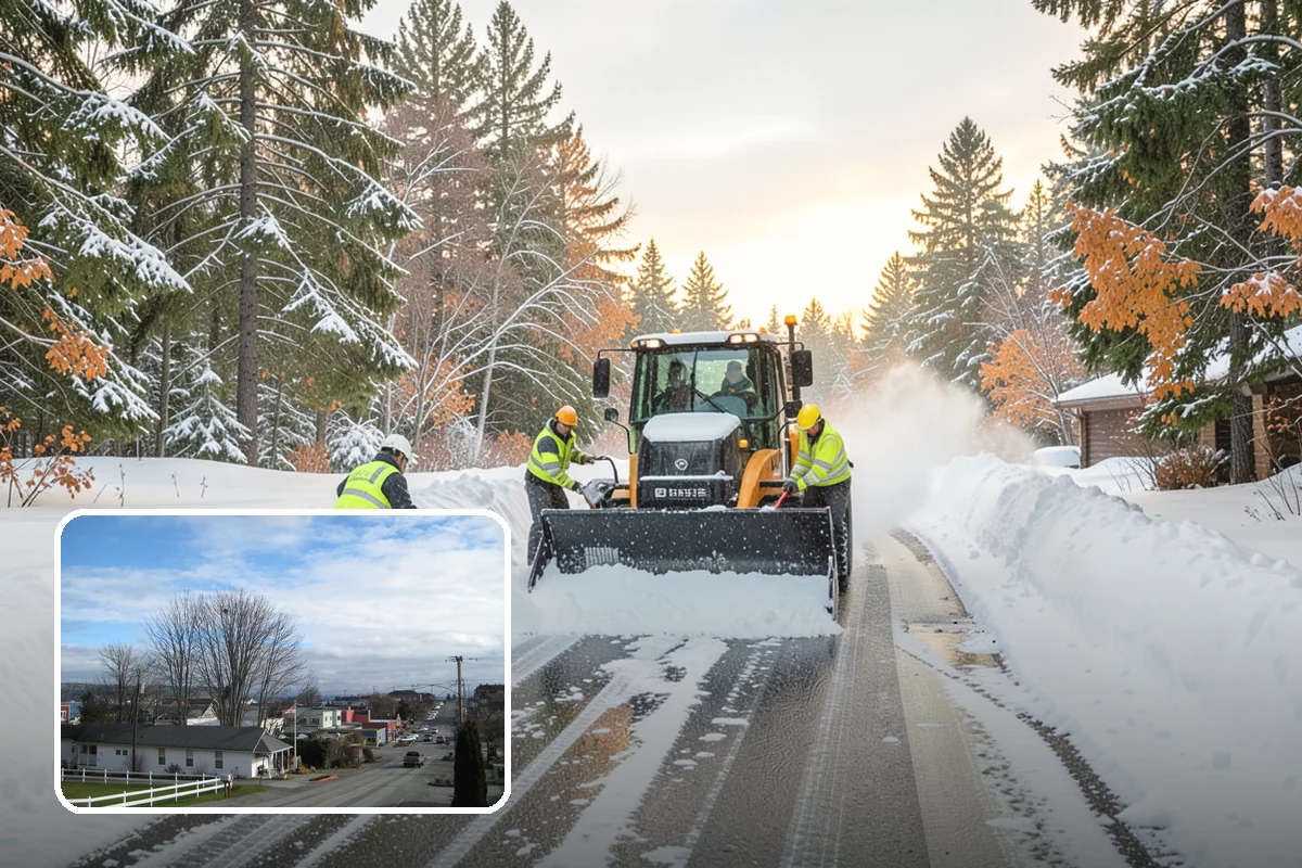 Refreeze Prevention in Langley, Island County, WA - Stops afternoon melt from refreezing into overnight glaze