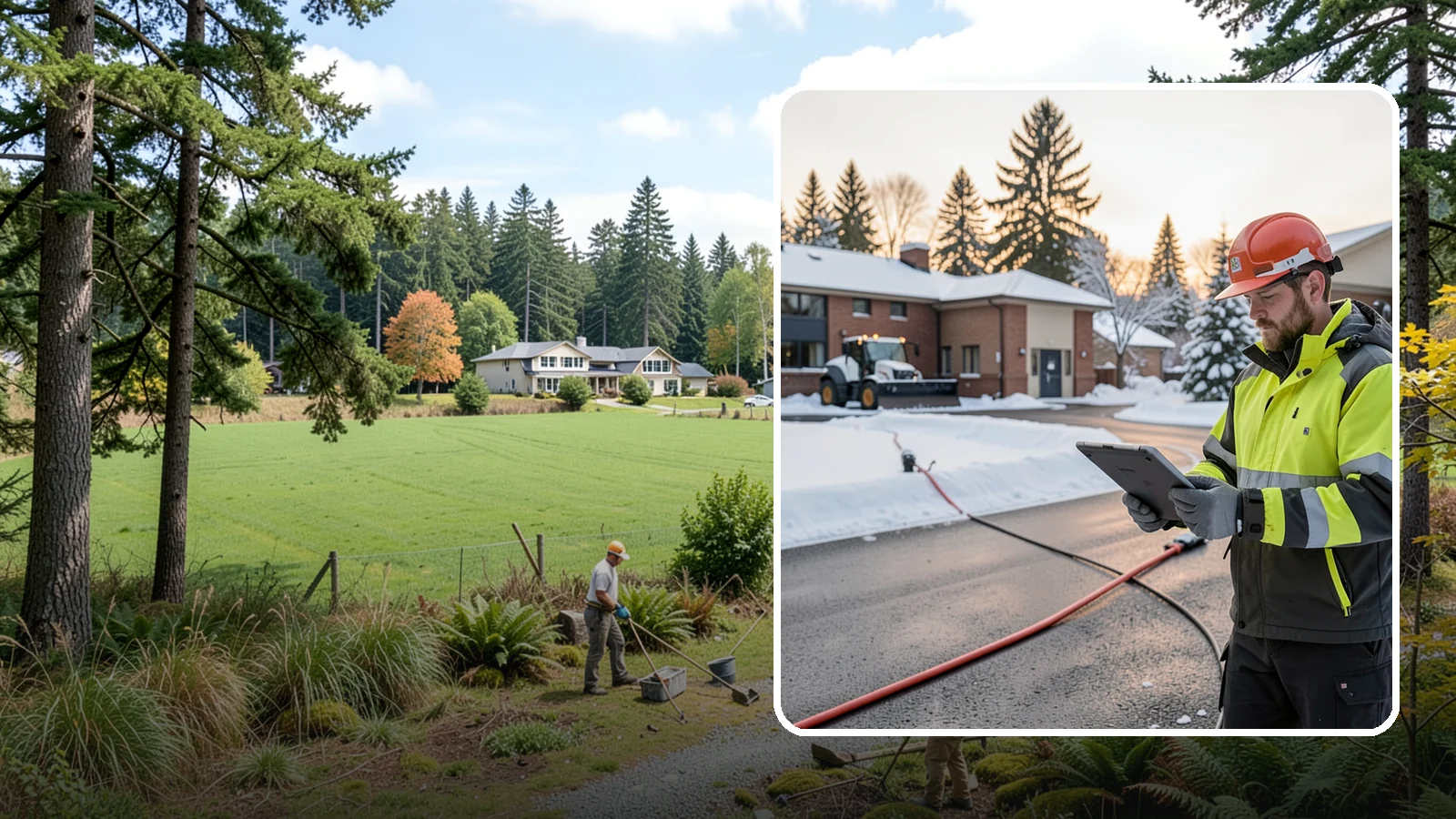 Refreeze Prevention in Lyman, Skagit County, WA - Refreeze prevention stops daytime meltwater from turning back into dangerous ice once temperatures drop after dark.