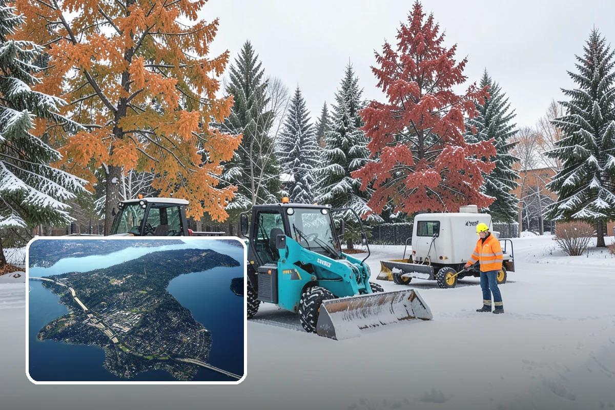 Refreeze Prevention in Mercer Island, King County, WA - Stops afternoon melt from refreezing into overnight glaze