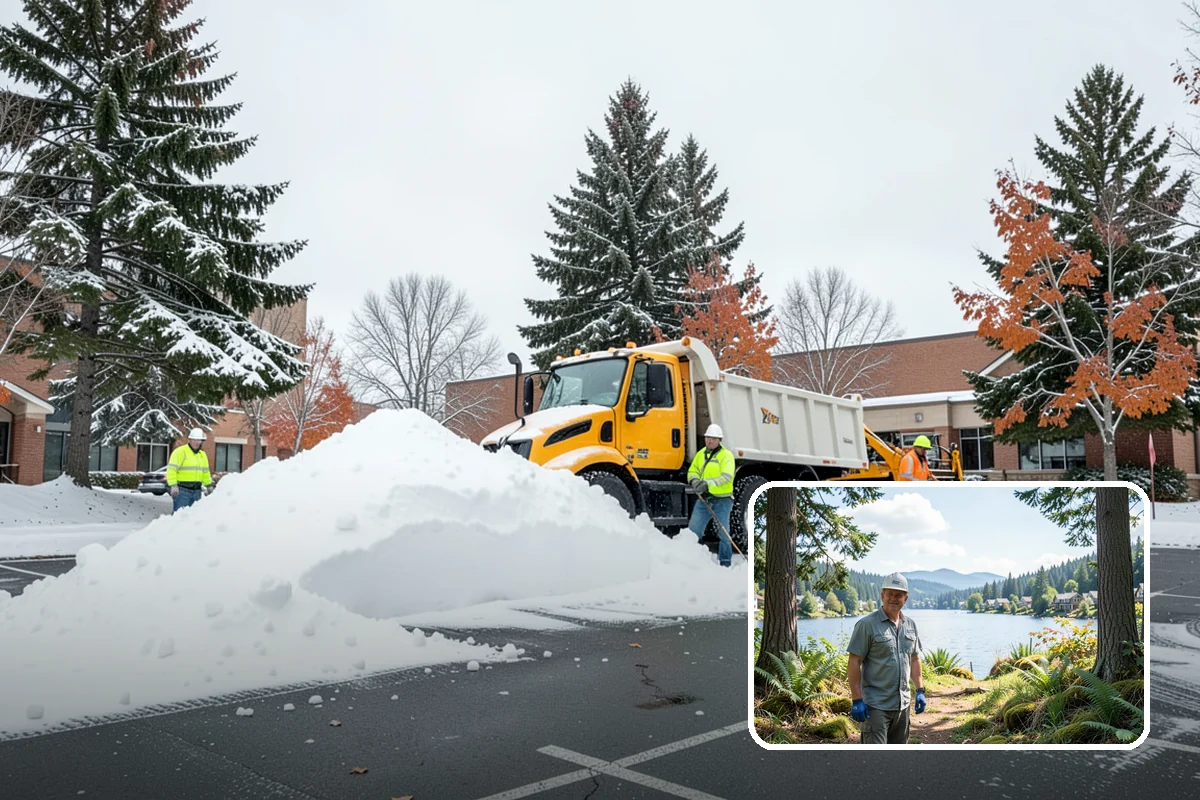 Refreeze Prevention in Milton, King County, WA - Stops afternoon melt from refreezing into overnight glaze