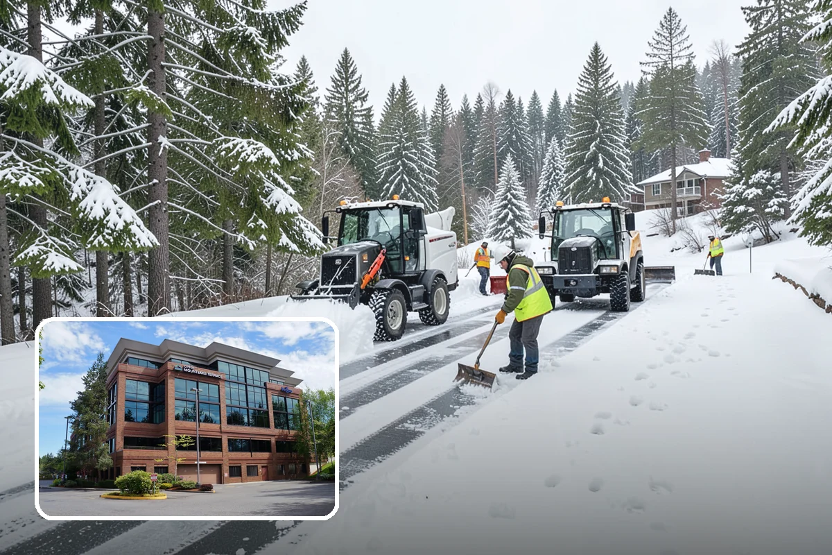 Refreeze Prevention in Mountlake Terrace, Snohomish County, WA - Stops afternoon melt from refreezing into overnight glaze