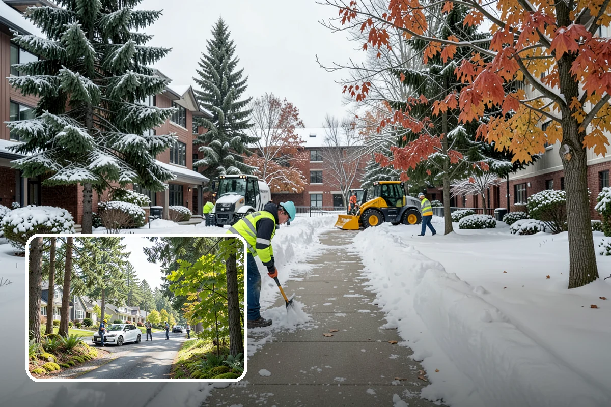 Refreeze Prevention in Normandy Park, King County, WA - Stops afternoon melt from refreezing into overnight glaze