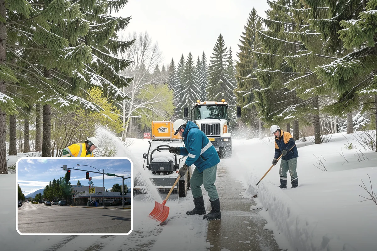 Refreeze Prevention in North Bend, King County, WA - Stops afternoon melt from refreezing into overnight glaze