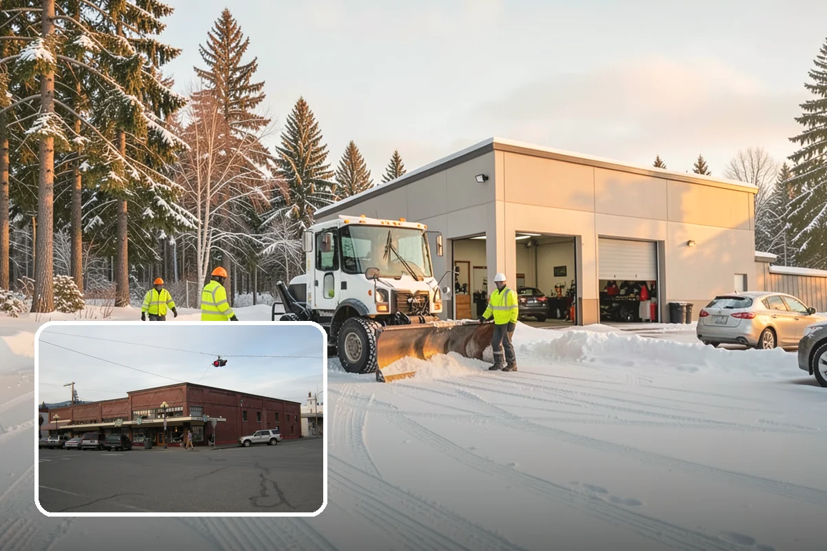 Refreeze Prevention in Sedro-Woolley, Skagit County, WA - Stops afternoon melt from refreezing into overnight glaze
