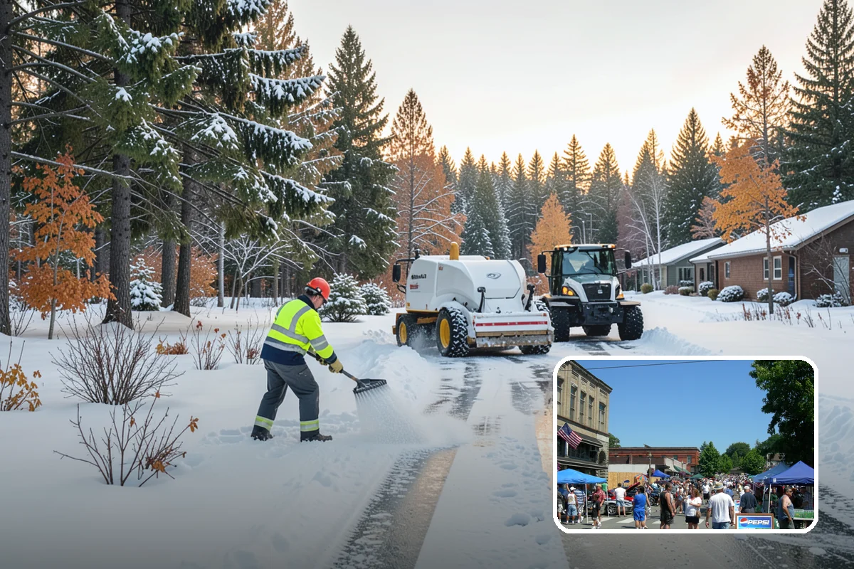 Refreeze Prevention in Snohomish, Snohomish County, WA - Stops afternoon melt from refreezing into overnight glaze