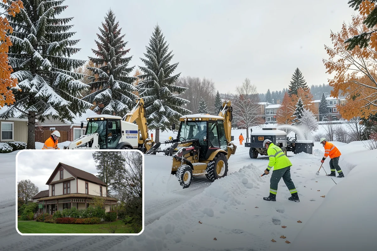 Refreeze Prevention in Sumner, Pierce County, WA - Stops afternoon melt from refreezing into overnight glaze