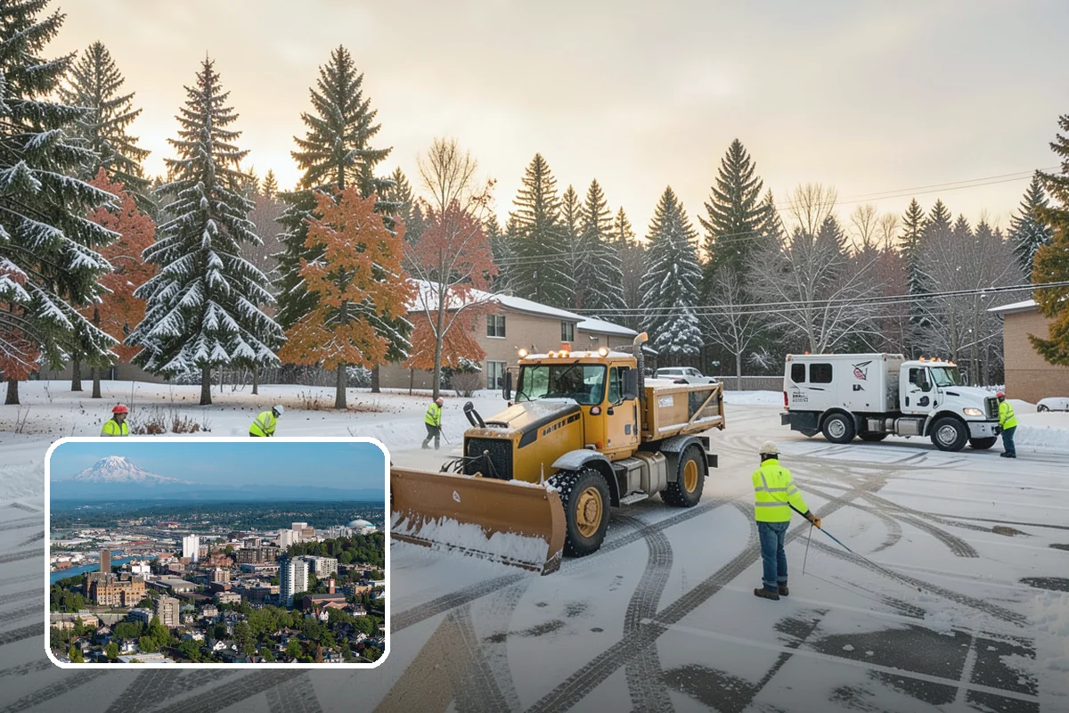 Refreeze Prevention in Tacoma, Pierce County, WA - Stops afternoon melt from refreezing into overnight glaze