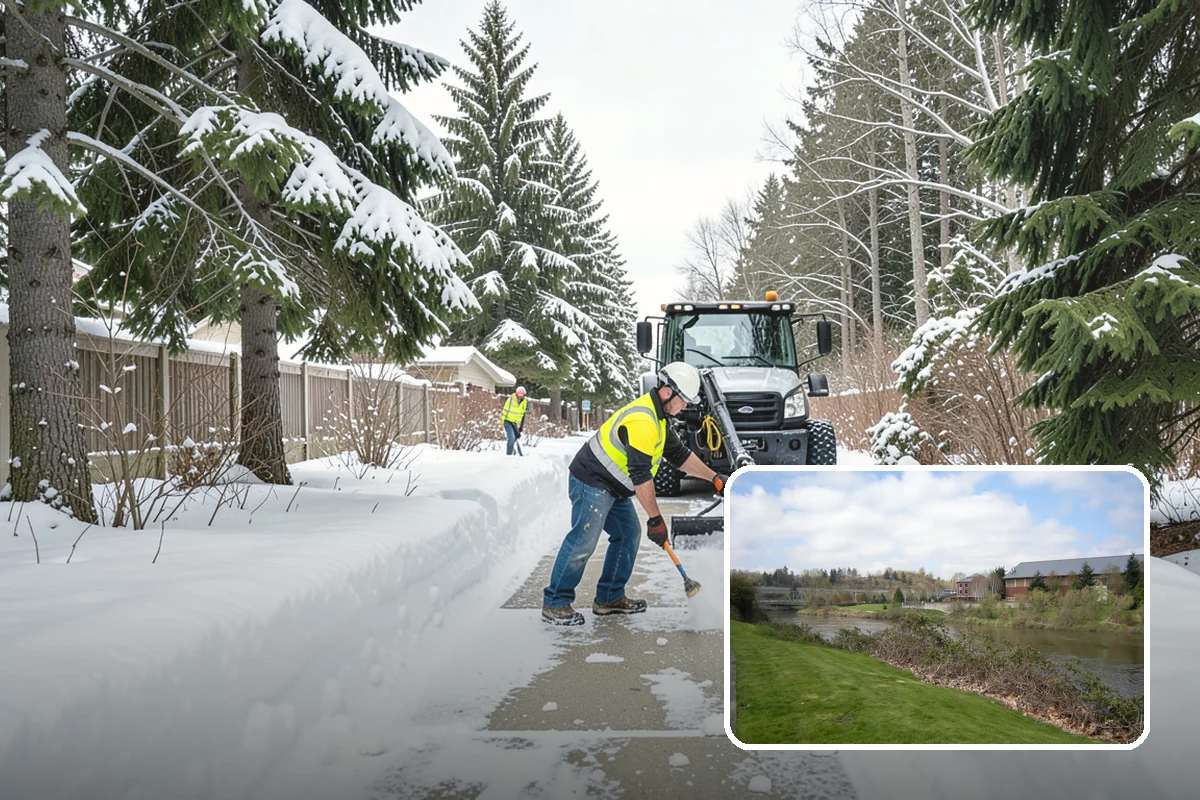 Refreeze Prevention in Tukwila, King County, WA - Stops afternoon melt from refreezing into overnight glaze