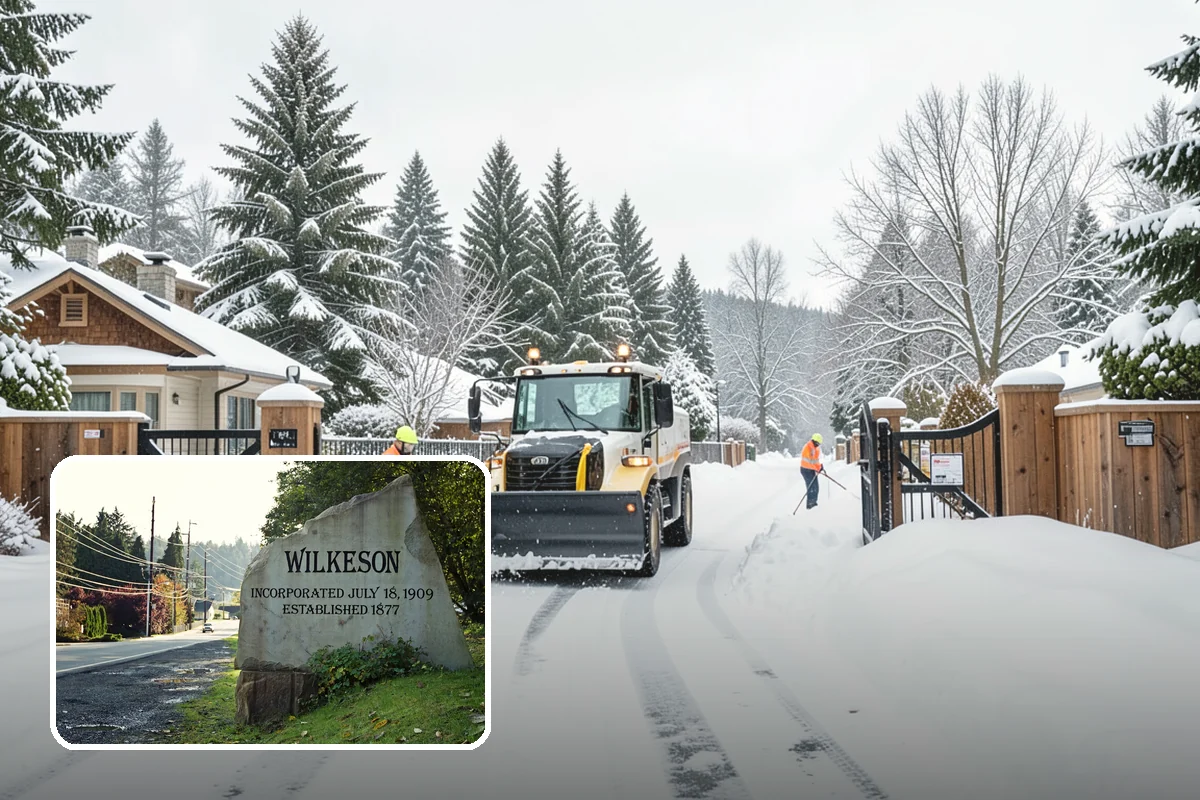 Refreeze Prevention in Wilkeson, Pierce County, WA - Stops afternoon melt from refreezing into overnight glaze