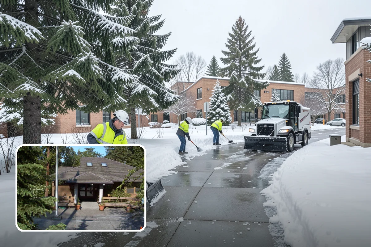 Refreeze Prevention in Yarrow Point, King County, WA - Stops afternoon melt from refreezing into overnight glaze
