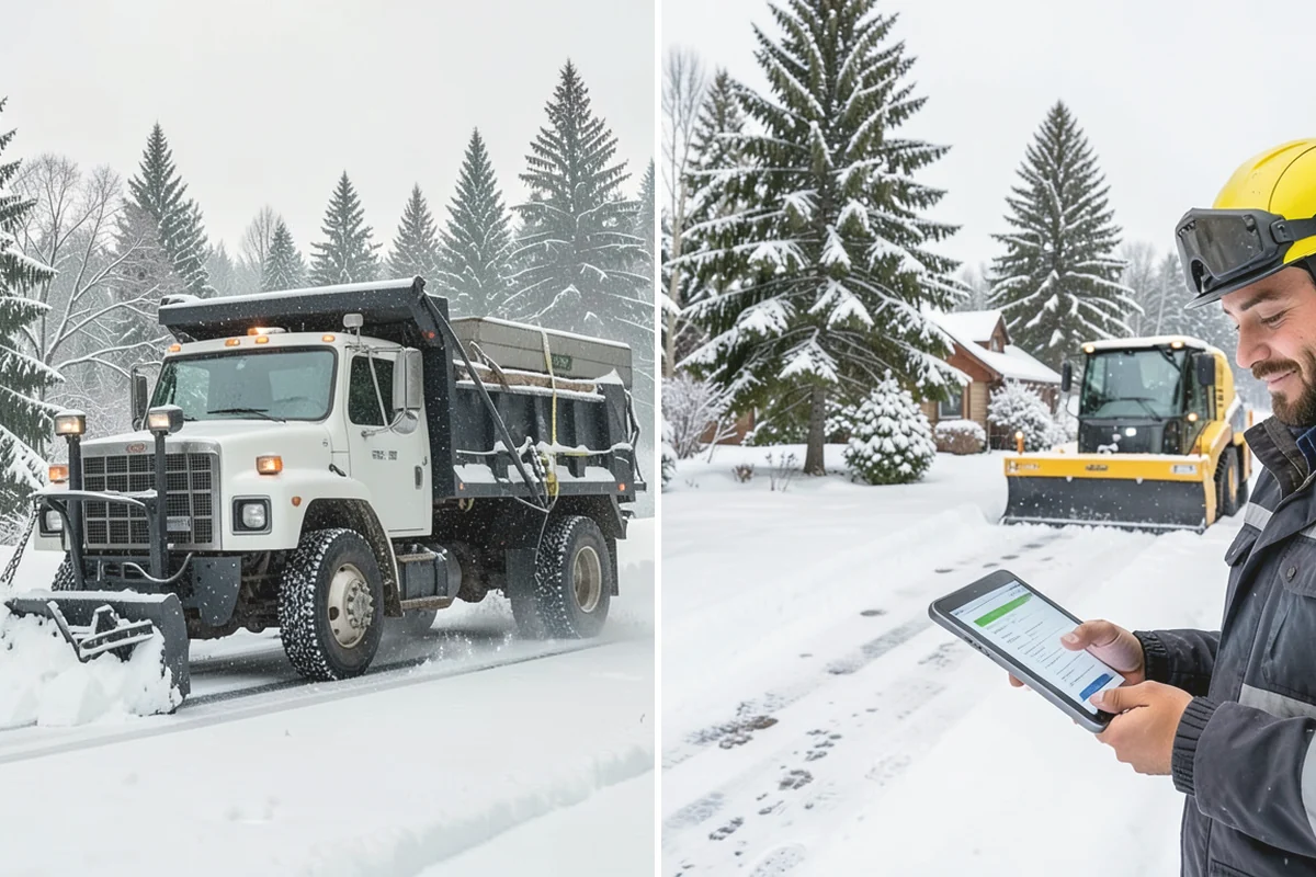 Refreeze Prevention in Yarrow Point, King County, WA - Clear standing meltwater from low points and shaded zones