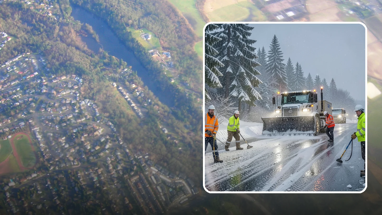 Refreeze Response in Algona, King County, WA - We prevent and treat the overnight refreeze that turns wet Western Washington pavement into ice after dark.