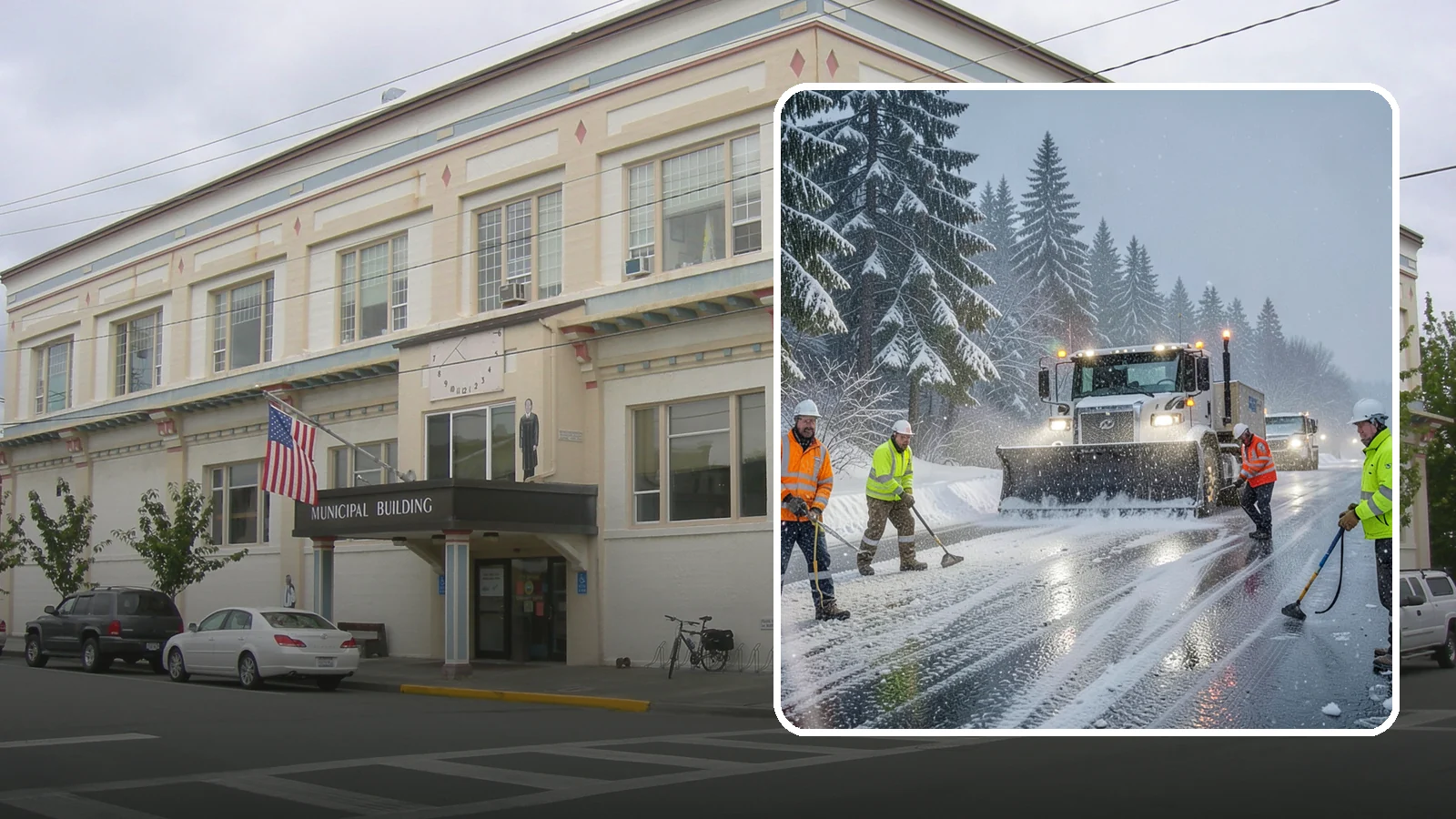 Refreeze Response in Anacortes, Skagit County, WA - We prevent and treat the overnight refreeze that turns wet Western Washington pavement into ice after dark.