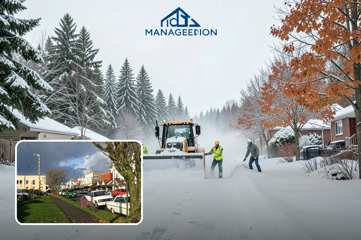 Refreeze Response in Arlington, Snohomish County, WA - Evening treatment timed to the forecast overnight freeze