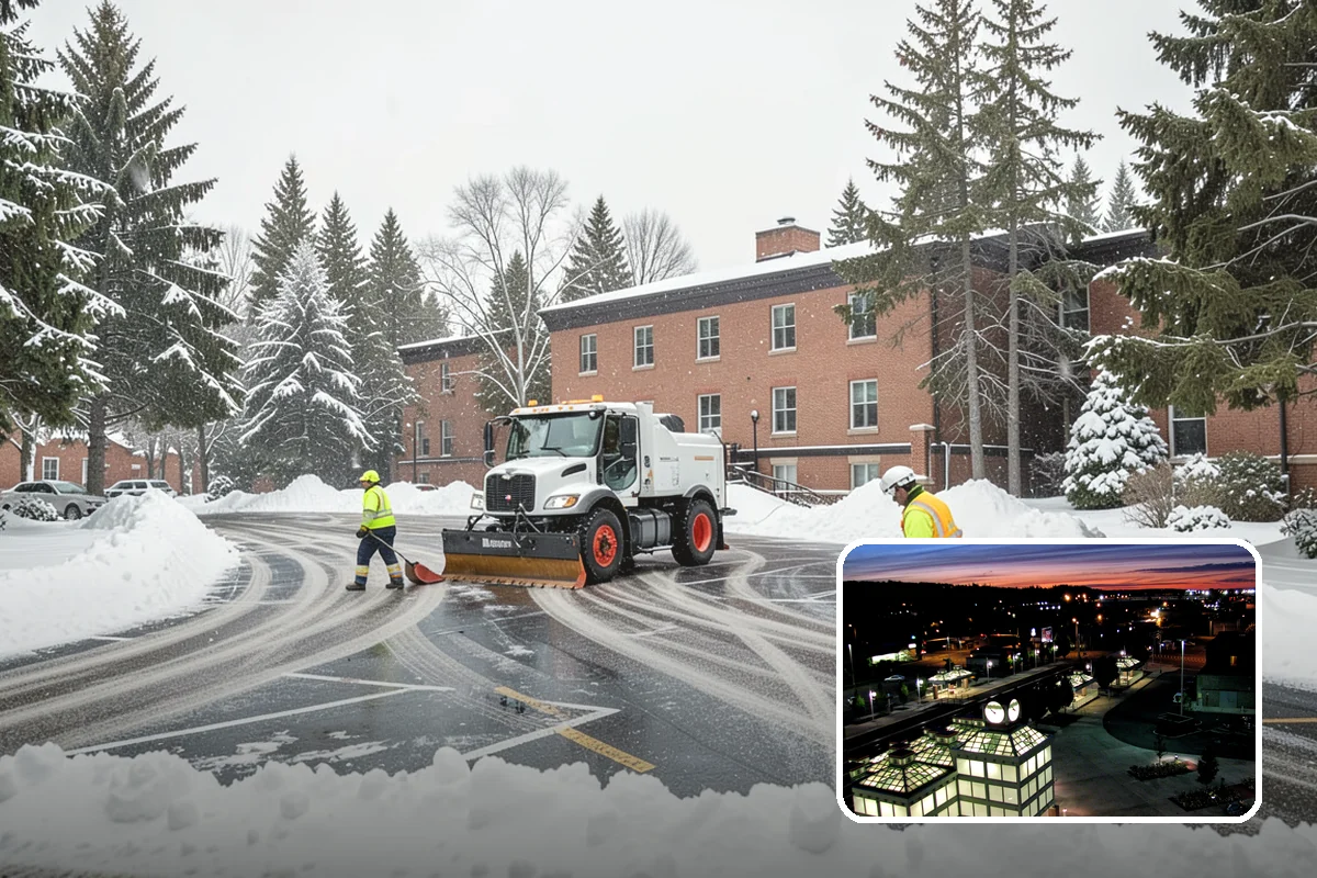 Refreeze Response in Auburn, King County, WA - Evening treatment timed to the forecast overnight freeze