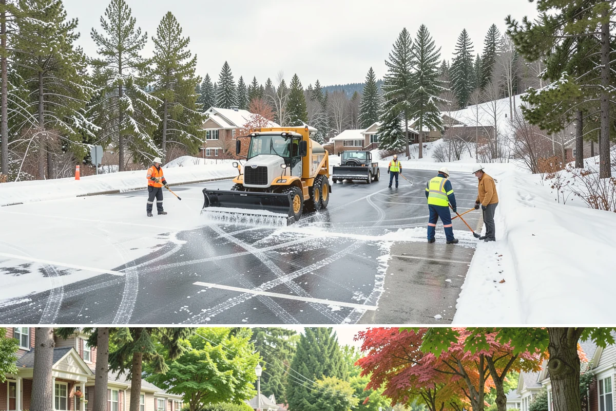 Refreeze Response in Beaux Arts Village, King County, WA - Refreeze response is essential from November through March whenever damp lowland surfaces face clearing skies and a nighttime...