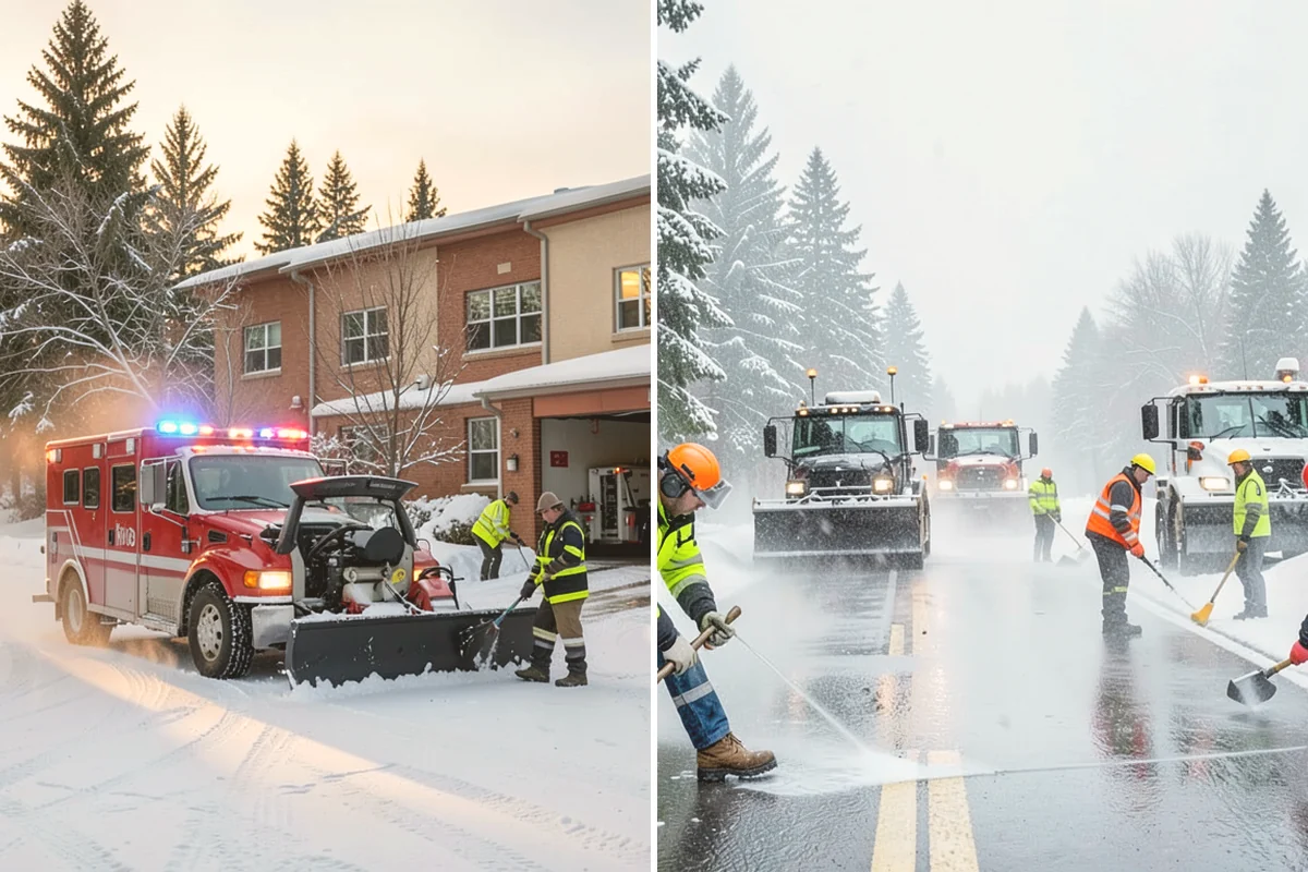 Refreeze Response in Brier, Snohomish County, WA - Review evening surface moisture and the forecast freeze point