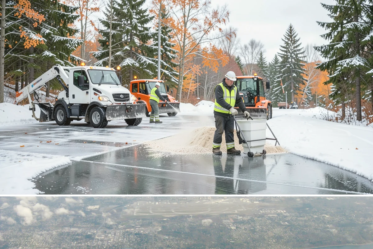 Refreeze Response in Burien, King County, WA - Refreeze response is essential from November through March whenever damp lowland surfaces face clearing skies and a nighttime...