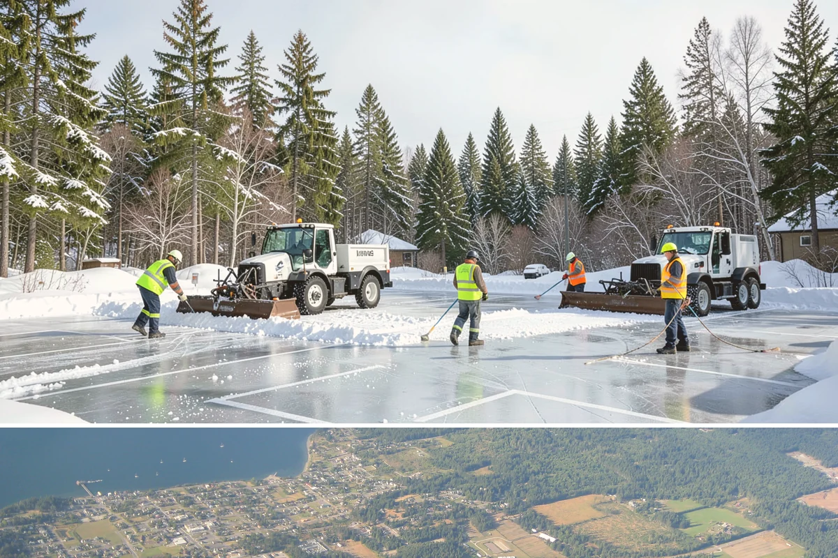 Refreeze Response in Coupeville, Island County, WA - Refreeze response is essential from November through March whenever damp lowland surfaces face clearing skies and a nighttime...