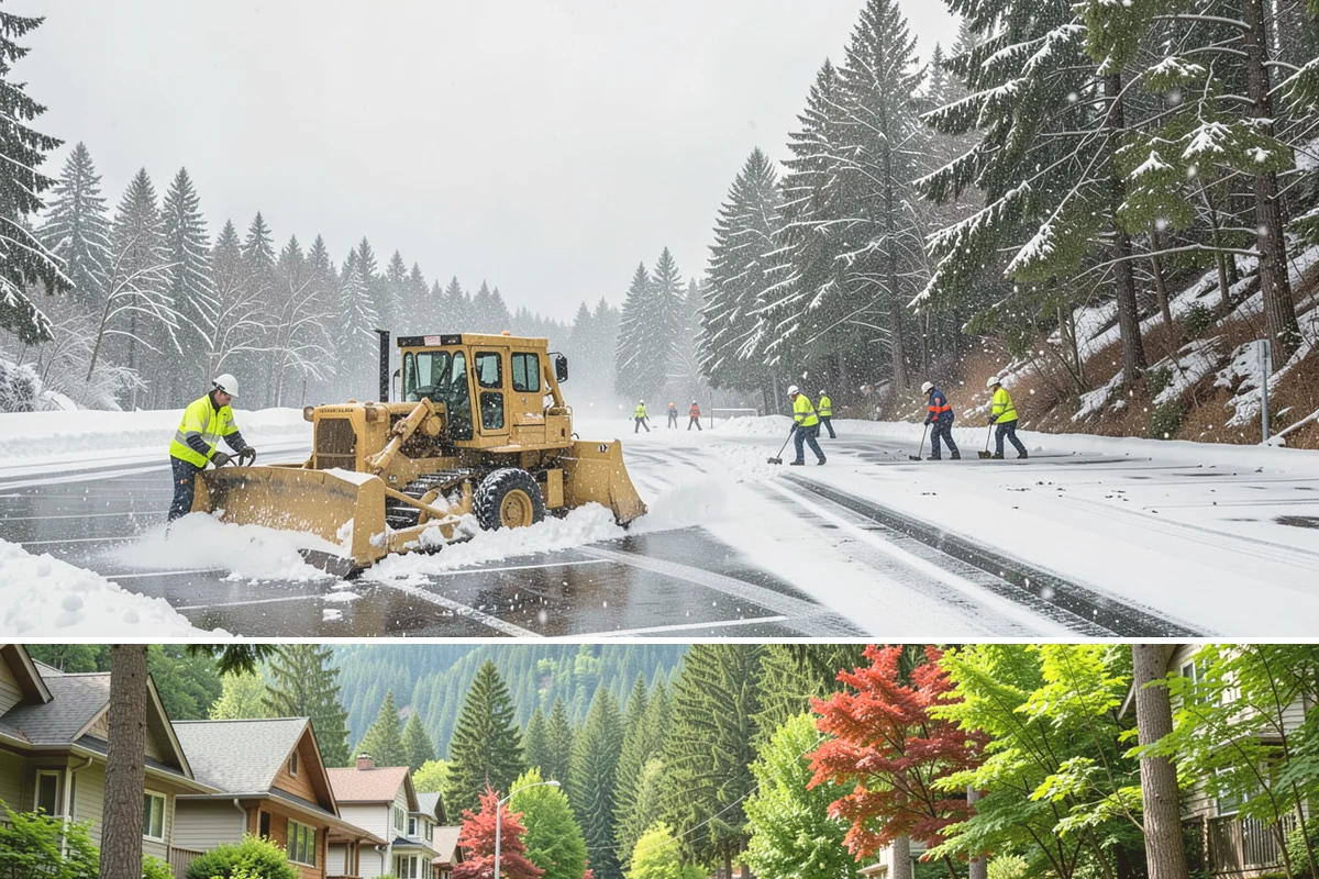 Refreeze Response in Darrington, Snohomish County, WA - Refreeze response is essential from November through March whenever damp lowland surfaces face clearing skies and a nighttime...
