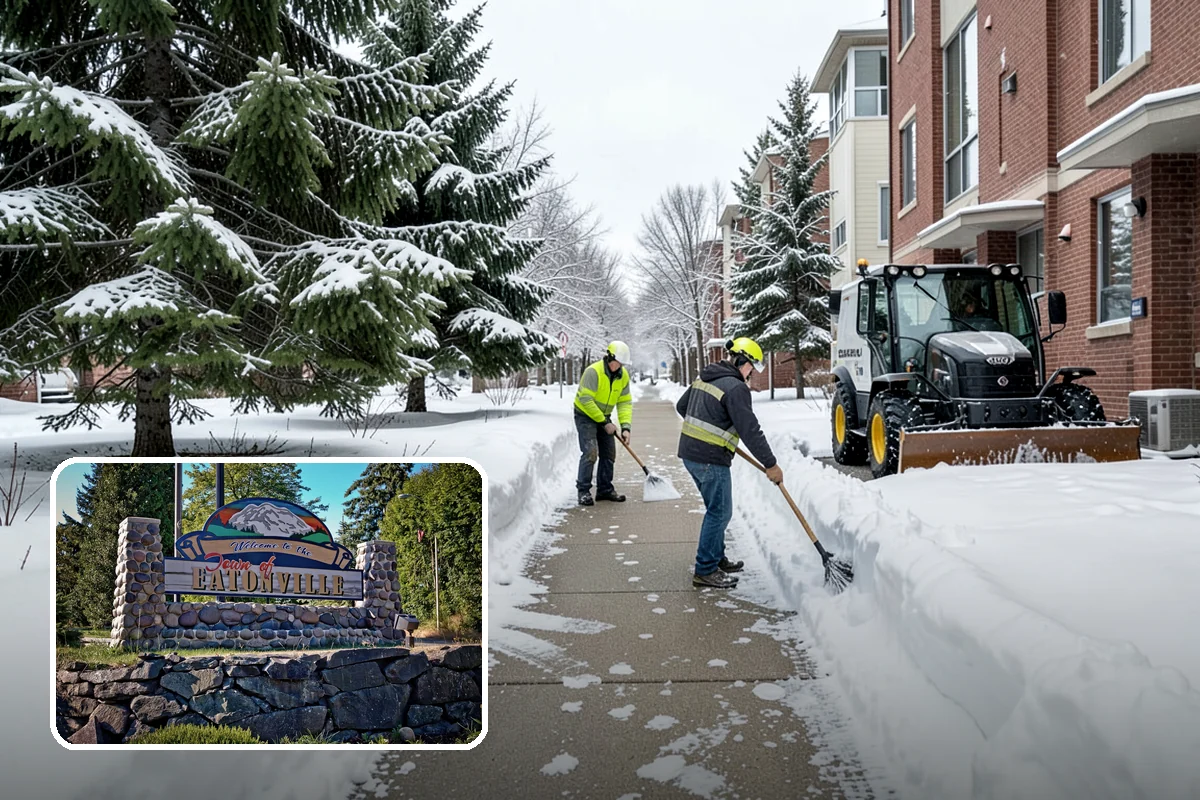 Refreeze Response in Eatonville, Pierce County, WA - Evening treatment timed to the forecast overnight freeze
