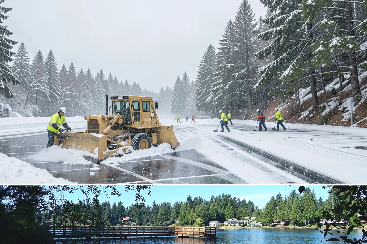 Refreeze Response in Federal Way, King County, WA - Refreeze response is essential from November through March whenever damp lowland surfaces face clearing skies and a nighttime...