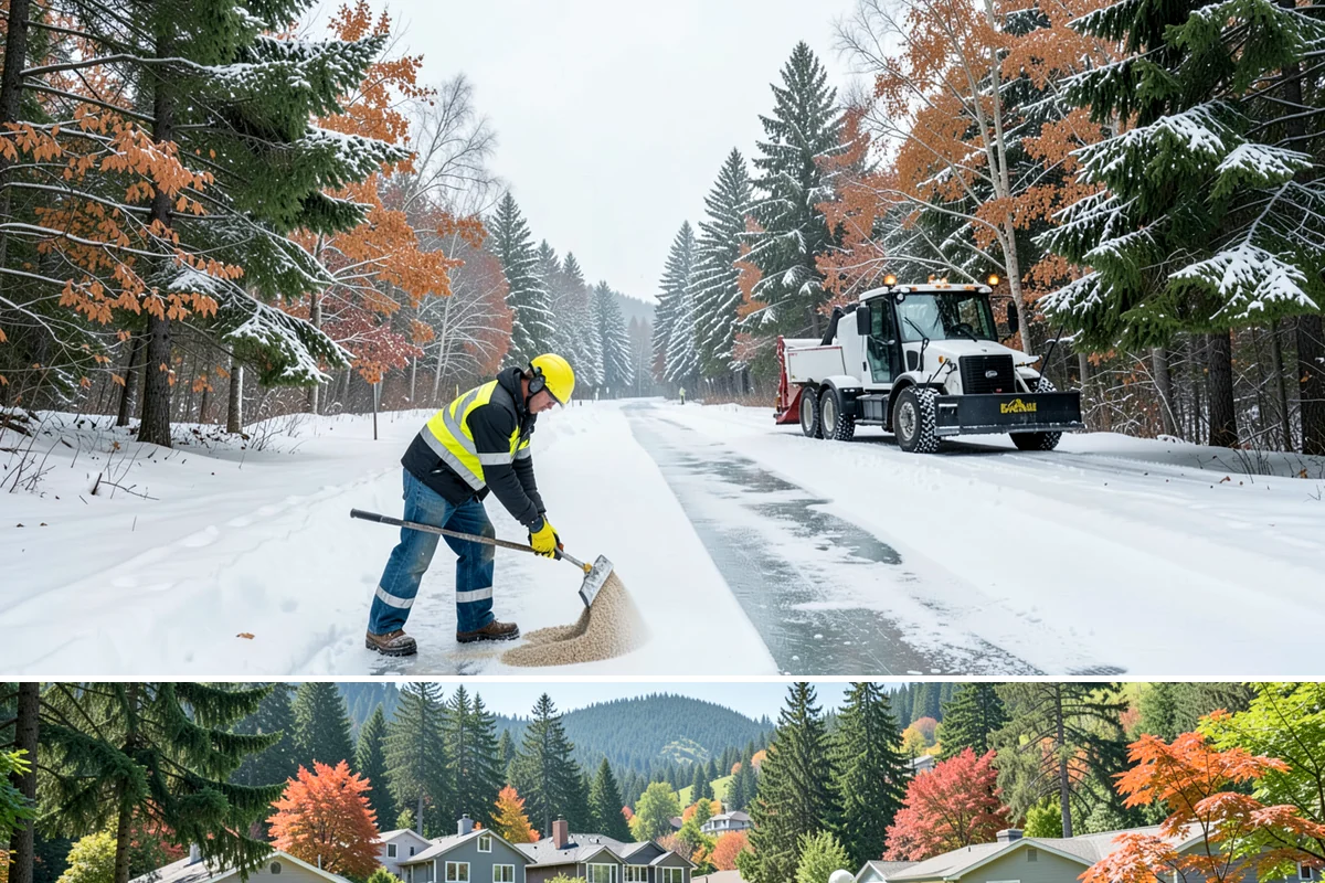 Refreeze Response in Fircrest, Pierce County, WA - Refreeze response is essential from November through March whenever damp lowland surfaces face clearing skies and a nighttime...