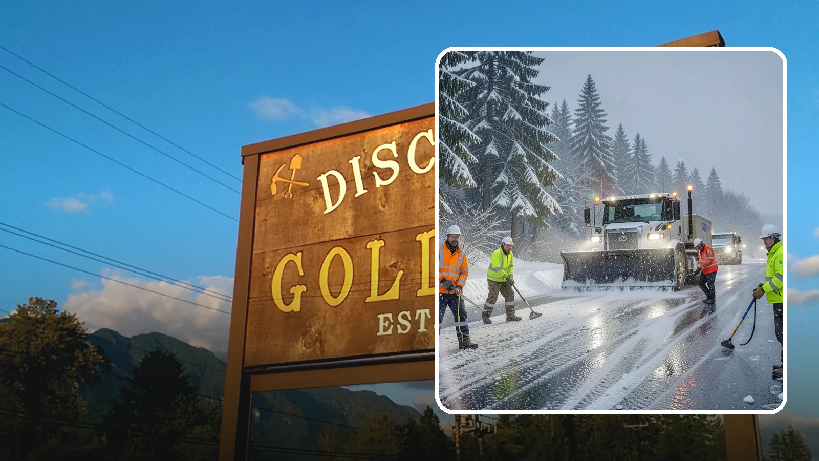 Refreeze Response in Gold Bar, Snohomish County, WA - We prevent and treat the overnight refreeze that turns wet Western Washington pavement into ice after dark.