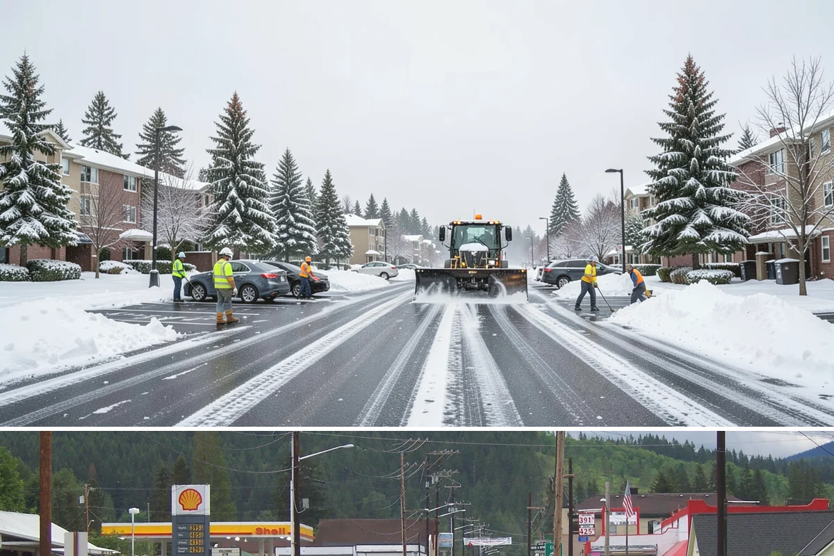 Refreeze Response in Granite Falls, Snohomish County, WA - Refreeze response is essential from November through March whenever damp lowland surfaces face clearing skies and a nighttime...