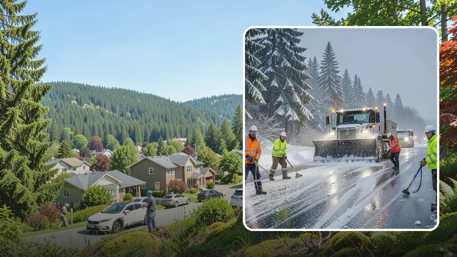Refreeze Response in Index, Snohomish County, WA - We prevent and treat the overnight refreeze that turns wet Western Washington pavement into ice after dark.