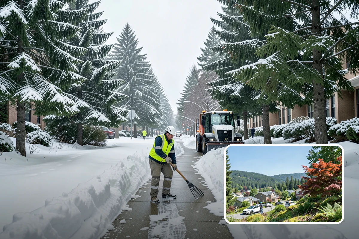 Refreeze Response in Index, Snohomish County, WA - Evening treatment timed to the forecast overnight freeze