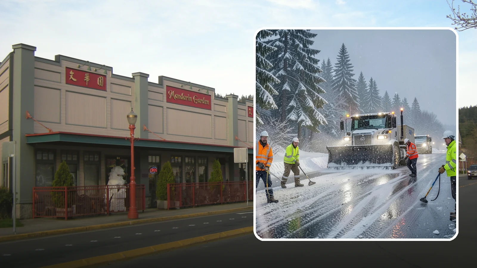 Refreeze Response in Issaquah, King County, WA - We prevent and treat the overnight refreeze that turns wet Western Washington pavement into ice after dark.