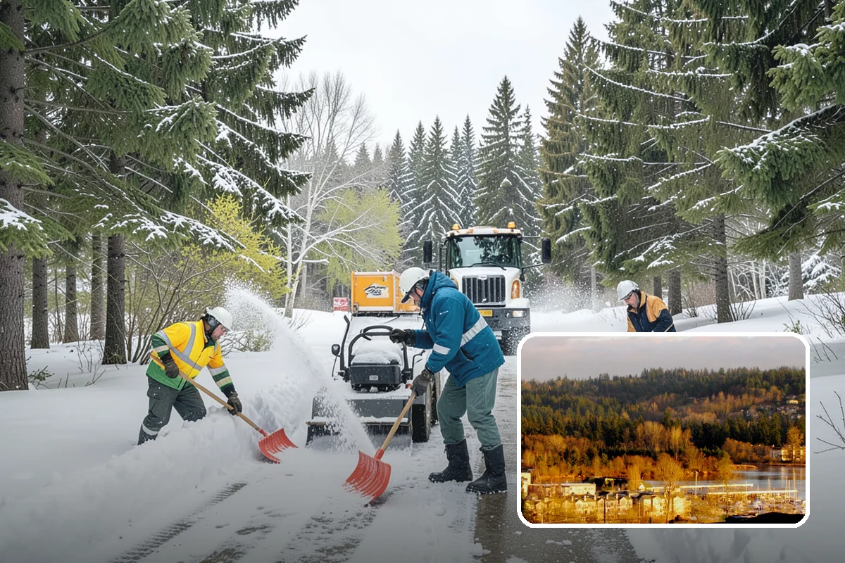 Refreeze Response in Kenmore, King County, WA - Evening treatment timed to the forecast overnight freeze