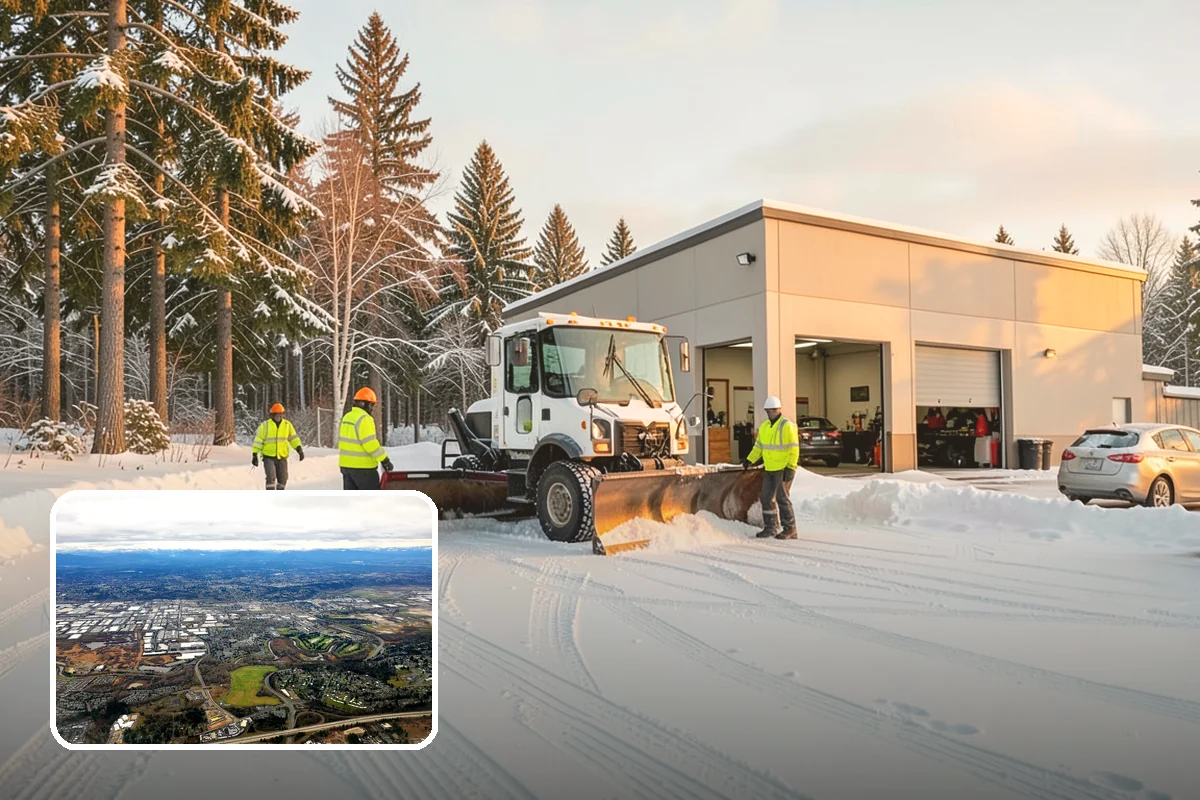 Refreeze Response in Kent, King County, WA - Evening treatment timed to the forecast overnight freeze